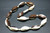 25x10mm Buffalo Bone & Wood Necklace 18" [z7589]