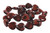 14mm Mahogany Obsidian Heart Beads 15.5" natural [s518]