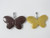 22x38mm Mookaite Carved Butterfly Pendant [e153]