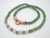 6mm Rose Quartz, Aventurine Necklace 18" & 14k Gold Plated Clasp [e3060]
