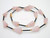 8x14mm Rose Quartz Necklace 17" [e3107]