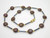 10mm Pertifeld Wood Necklace 17" [e3110]