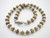 9mm Picture Jasper Necklace 17" [e3120]