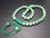 8mm Amazonite Power Beads Necklace 14"~18" Natural Dyed [e3190]