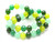 8mm Mix Green Jade Round Beads 15.5" dyed [8x18]