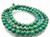 8mm Green Turquoise Round Beads 15.5"