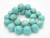 18mm Blue Turquoise Round Beads 15.5" stabilized [t1b18]
