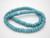 8mm Blue Turquoise Rondelle Beads 15.5" [t3b8]