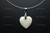20X20mm Buffalo Bone Heart Designer Bead Pendant [z1227]
