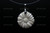 30X30mm Buffalo Bone Flower Designer Bead Pendant [z1451]