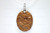 30X38mm Wood Carved Designer Bead Pendant [z1523]