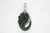 25X35mm Buffalo Horn Carved Designer Bead Pendant With 925 Silver Setting [z1561]