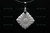 28X28mm Mother Of Pearl Carved Designer Bead Pendant [z1621]