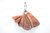 40x26mm Buffalo Bone Designer Bead Pendant, Natural Dyed [z5222]