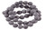 12mm Matte Volcano Black Lava Round Beads 15.5" natural [12d50m]