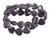 12mm Black Onyx Heart Beads 7" [wa244]
