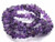 8-12mm Brazil Amethyst Chips 15.5" natural [cm1]