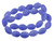 10x14mm Matte Sodalite Oval Beads 15.5" [s525m]