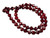 8mm Red Glass Ab Faceted Helix Beads 15" [uc33a5z]
