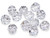 2mm Crystal Faceted Round Beads 100pcs synthetic [xc2a5]