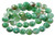 8mm Green Dot Agate Beads 15.5" dyed [8g5g]