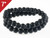 4mm Matte Black Agate Round Loose Beads About 7" natural [i4f16m]
