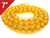 4mm Citrine Crystal Round Loose Beads About 7" natural [i4r7]