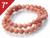 8mm Apricot Jade Round Loose Beads About 7" heated [i8b5h]