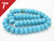 14mm Blue Turquoise Rondelle Loose Beads 7" [it3b14]