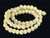 6mm Natural Buffalo Bone Rose Carved Beads 7" A Grade [6z21]