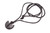 25mm Black Onyx Moon Pendant with Satin Cord 36" [y959ar]