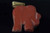 24x28mm Red Jasper Elephant Pendant [y108h]