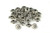 7x14mm Silver Plated Plastic Disc Beads About 45pcs. [y636a]