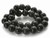 10mm Agate Obsidian Round Beads 15.5" reconstituted [10c67]