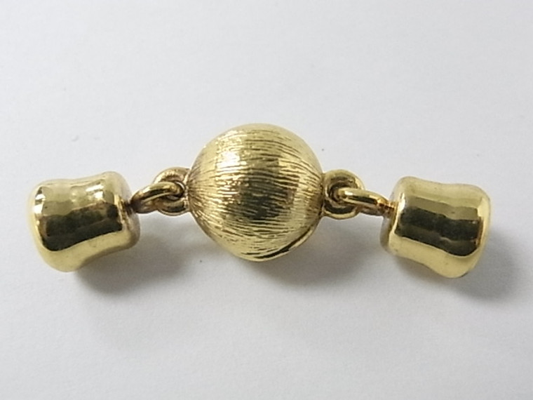 22K Gold Plated 45mm 1-3 Row Magnetic Clasp