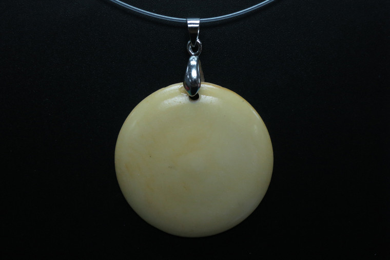 36x30mm Buffalo Bone flower Designer Bead Pendant [z5396]