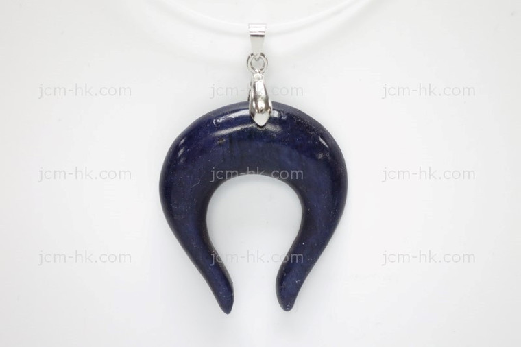 35x38mm Wood Designer Bead Pendant [z7208]