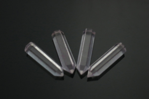 5x20mm Crystal Healing Crystal Point Pendant 8pcs. [e2259]