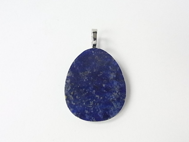 24x30mm A Grade Lapis Lazuli Pear Pendant [e96]