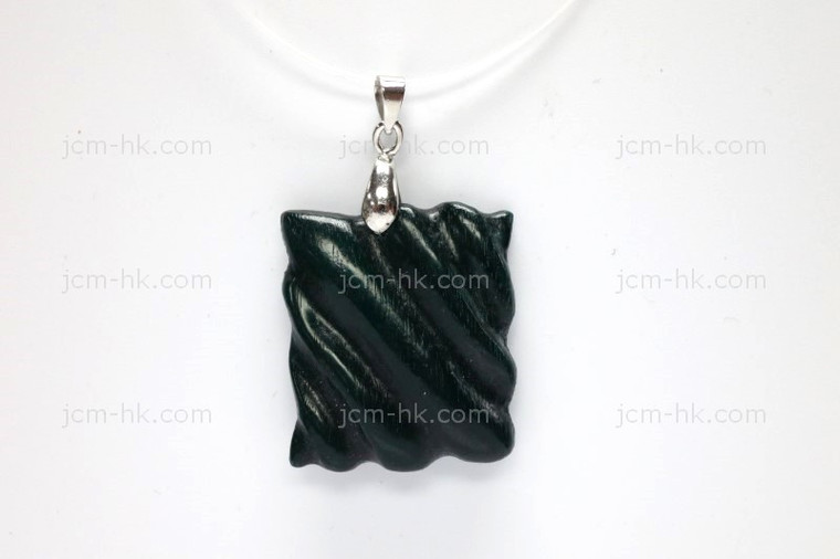 25x30mm Wood Designer Bead Pendant [z7209]