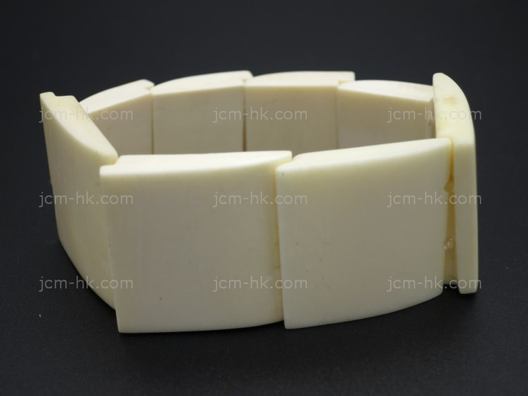 25mm Buffalo Bone Elastic Bracelet [z8286]