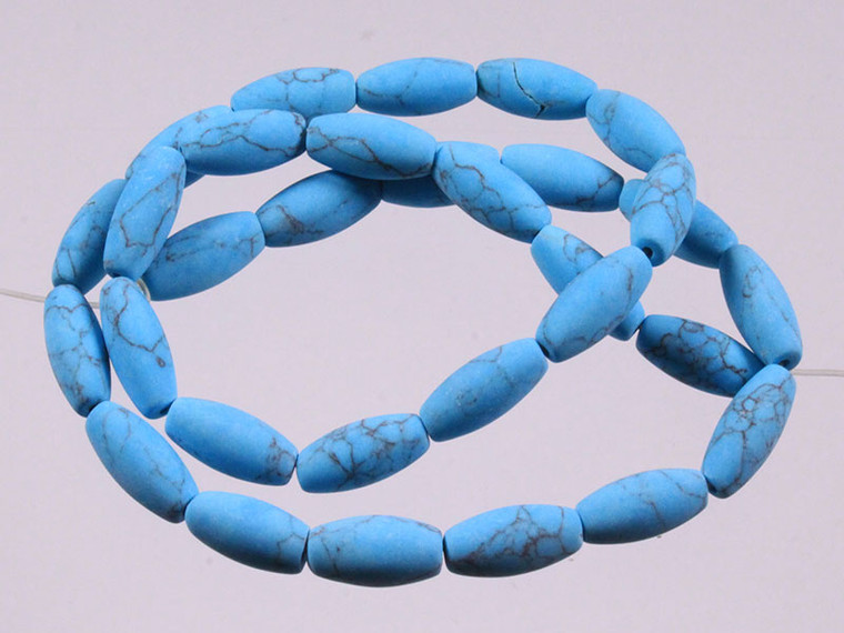 25x35mm Red Jade Oval Beads 7" dyed [wa226]