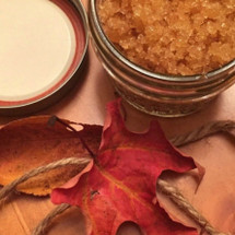 An Autumn Brown Sugar Body Scrub