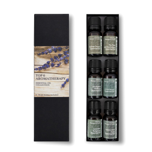 Top 6 Essential Oil Aromatherapy Starter Kit