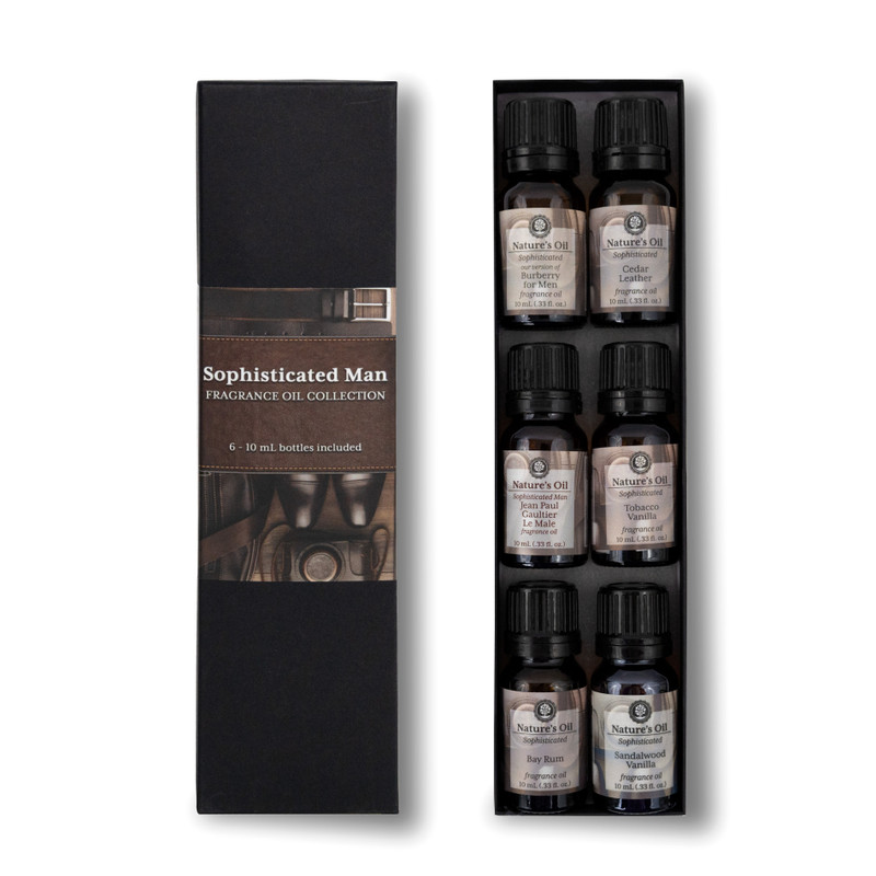  Mens Fragrance Oil Set for Men. Masculine Fragrance