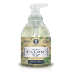 tobacco hand soap Tobacco Vanilla 10 oz Foaming Hand Soap