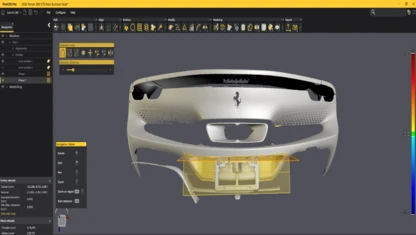 Uniden Laser & Radar Stealth Integration in the Ferrari 296 GTS Powered by Peel 3D