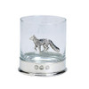 Whisky Glass Running Hare Set of 2
