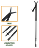 HSF Monopod Shooting Stick Black