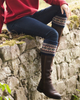 House of Cheviot Lady Fairisle Socks